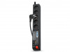 SURGE PROTECTOR ACAR 504W 3M 5X FRENCH OUTLETS BLACK