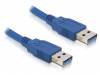 USB-A M/M 3.0 CABLE 5M BLUE DELOCK