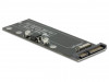SATA 22PIN(M)->BLADE SSD 12+6PIN (MACBOOK AIR SSD) ADAPTER DELOCK
