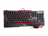 GAMING COMBO SET KEYBOARD + MOUSE GENESIS CX55 BACKLIGHT US LAYOUT MOUSE WITH SOFTWARE