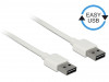 USB-A M/M 2.0 CABLE 0.5M WHITE EASY-USB DELOCK