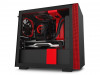 PC CASE NZXT H210I MINI-ITX TOWER BLACK-RED (DAMAGED PACKAKING)