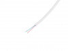 FLAT TELEPHONE CABLE 100M 2-WIRES WHITE LANBERG